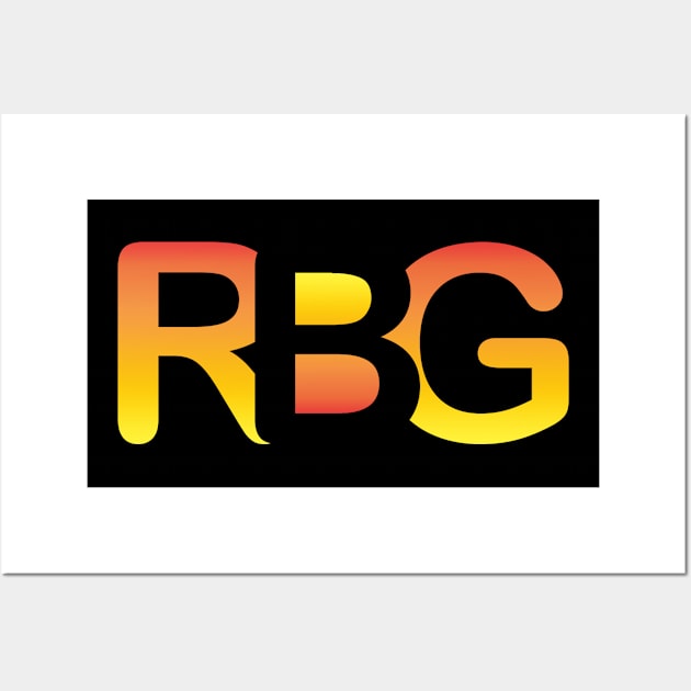 RBG Logo - 02 Wall Art by SanTees